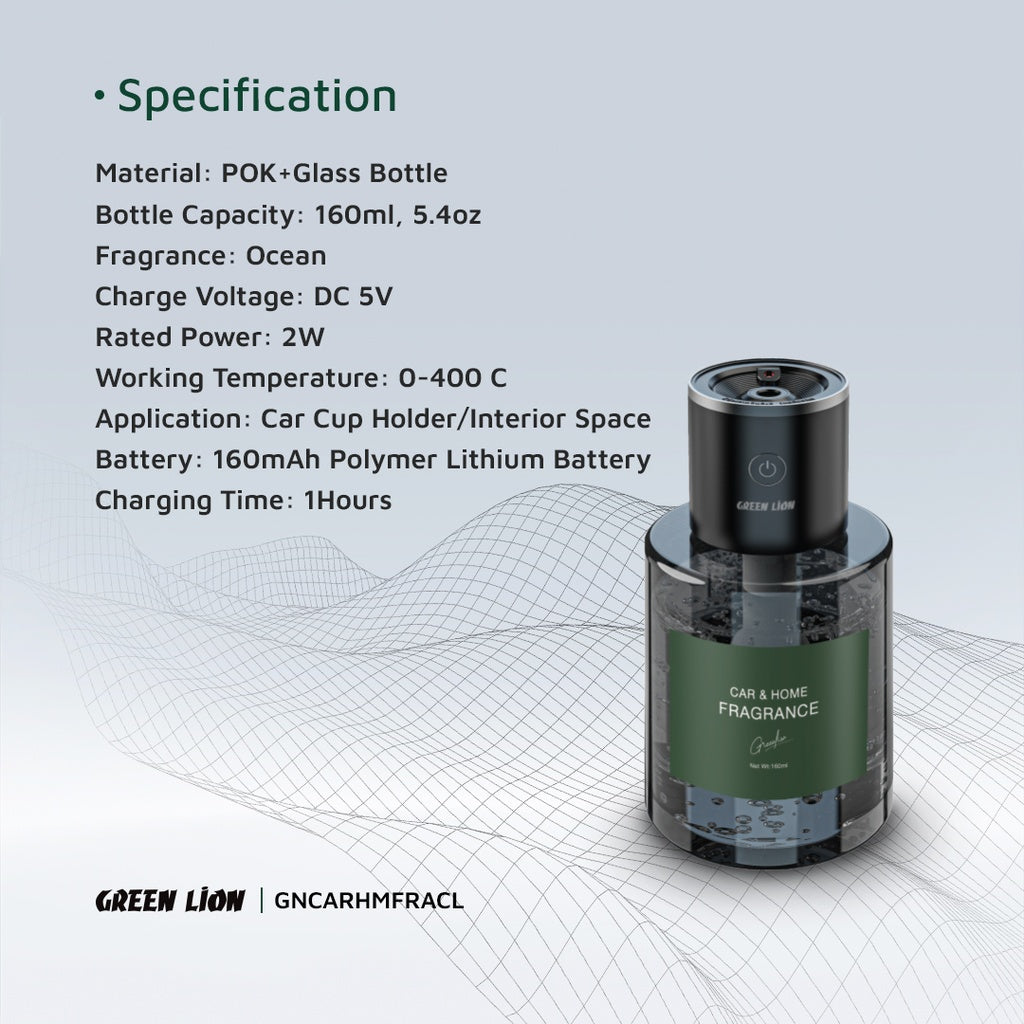 Green Lion Car & Home Fragrance – Long-Lasting Freshness