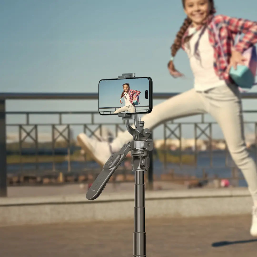 Green Lion 2M Extendable Tripod Selfie Stick – Black