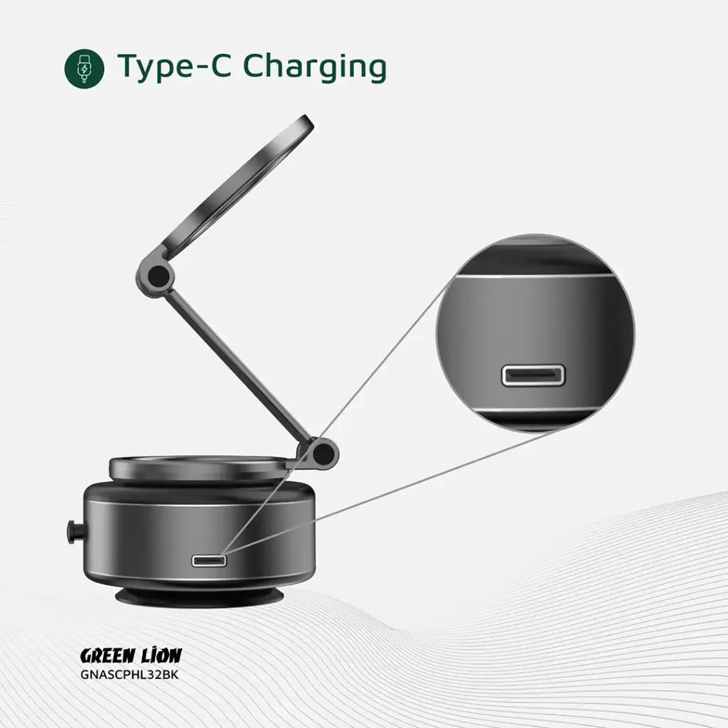 Green Lion GX-32 Magnetic Car Phone Mount with Auto Suction