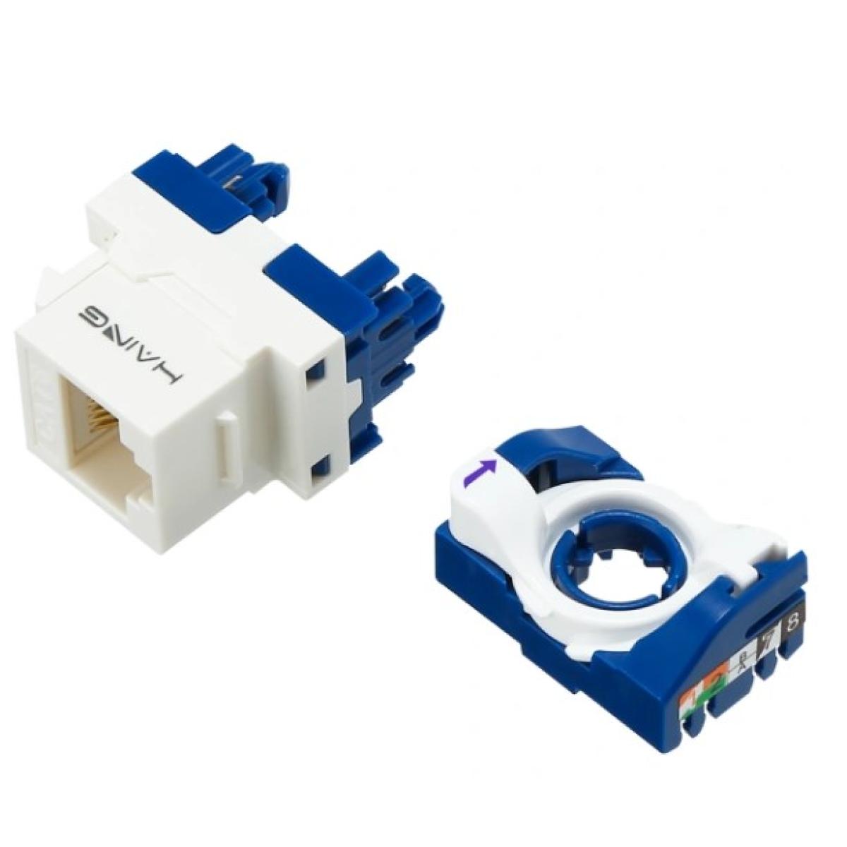 HAING HI-KJ03 CAT6 UTP Tool-Free Modular Connector (180°)