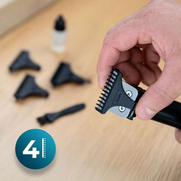 Cecotec PrecisionCare Profiling Hair & Beard Trimmer 90 Min Brushless Motor USB Charge