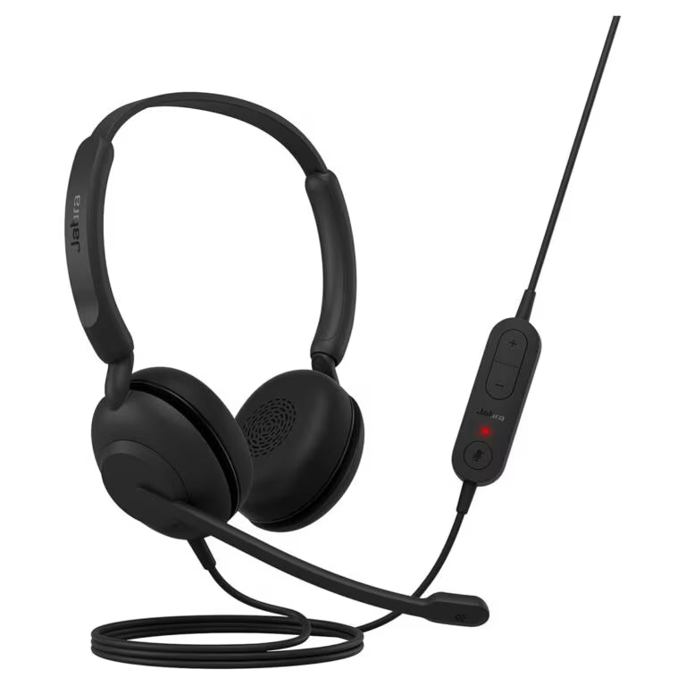 Jabra Evolve 10 USB-A Stereo Headset – Noise-Cancelling Mic, PeakStop™ & Eco-Friendly Design
