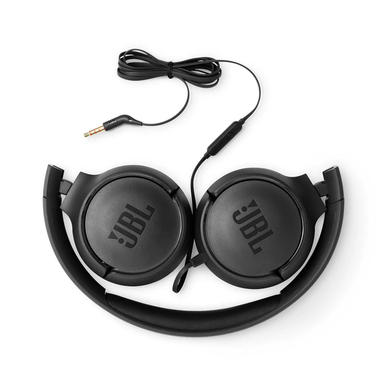 JBL Tune 500 Wired On-Ear Headphones with Mic - Pure Bass Sound