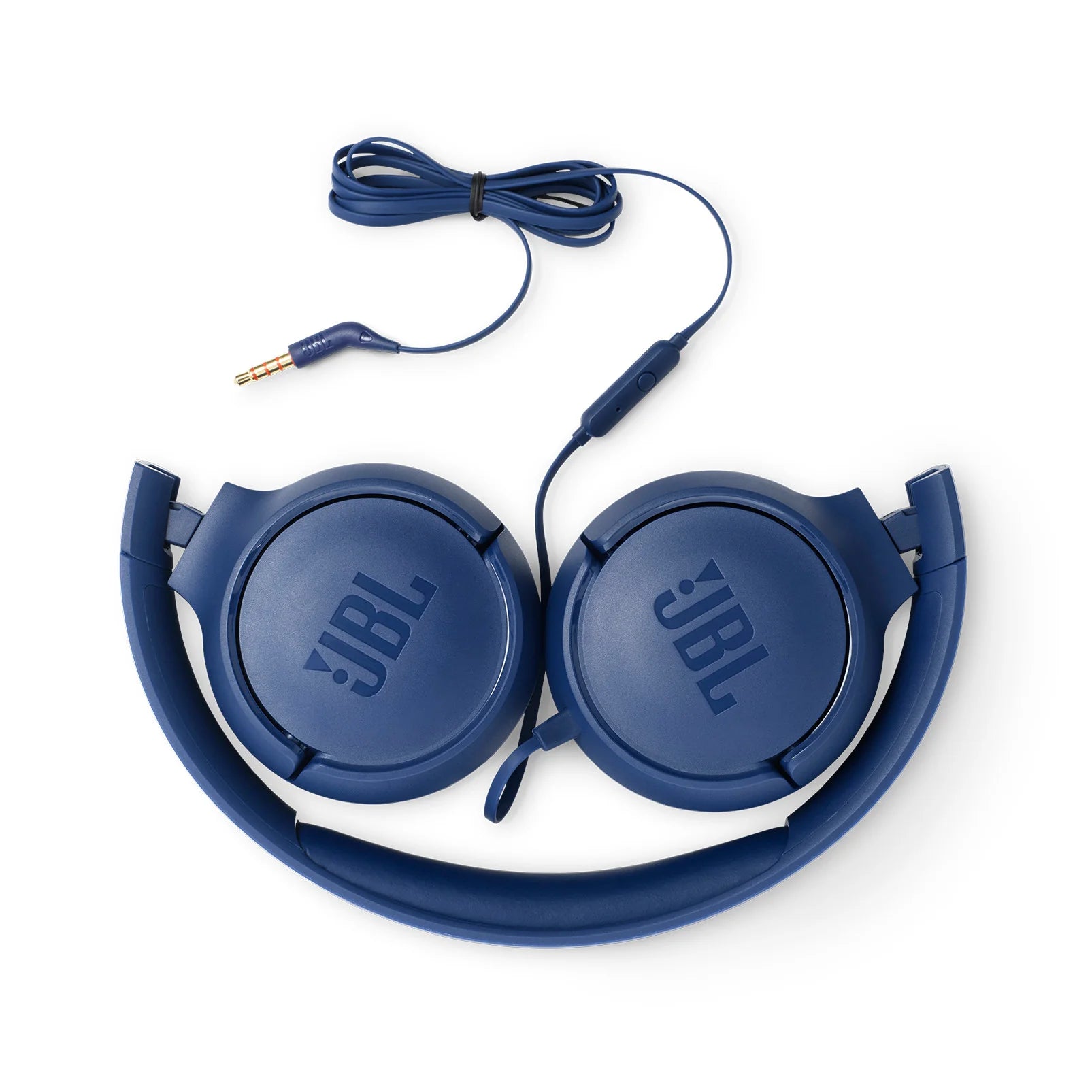 JBL Tune 500 Wired On-Ear Headphones with Mic - Pure Bass Sound