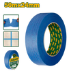 Jadever Blue Masking Tape 24mm x 50m | Easy-Remove Painting Tape