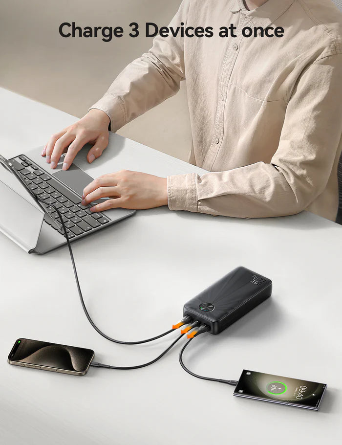 JOYROOM 22.5W LED Power Bank 20000mAh Fast Charging