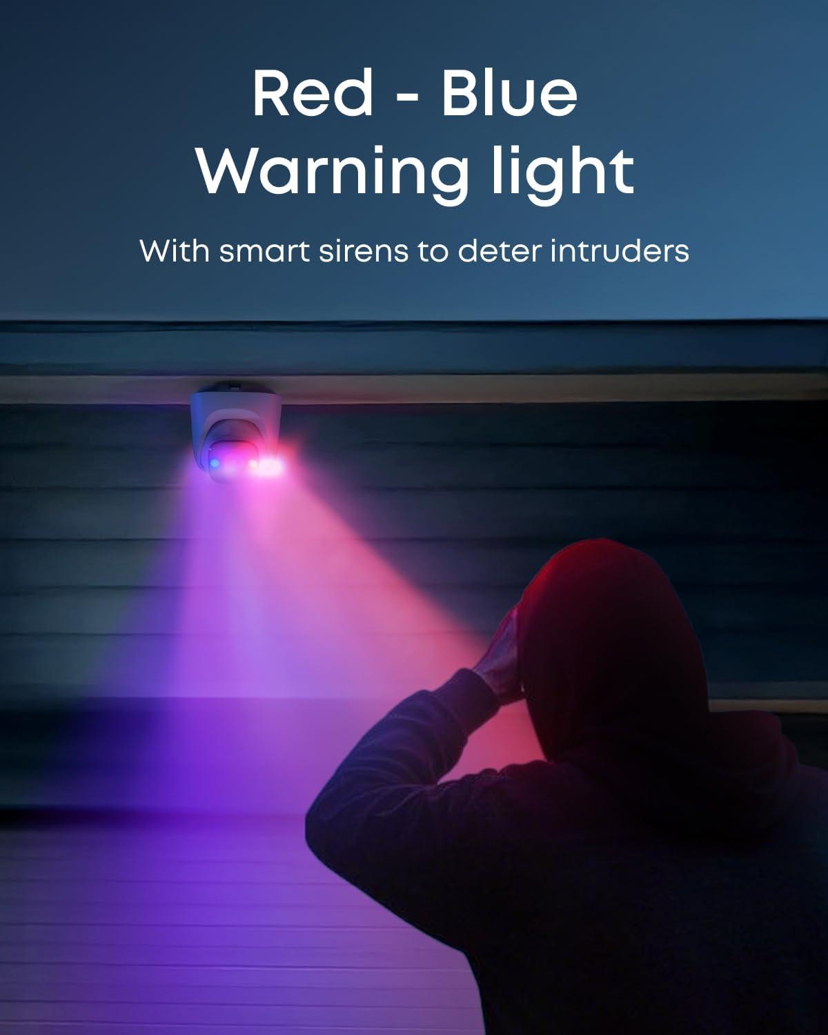 eufy Turret PoE Cam E41 – 4K UHD | 122° FOV | Starlight Night Vision