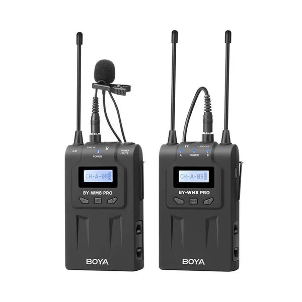 BOYA BY-WM8 Pro-K1 UHF Wireless Mic for Pro Audio