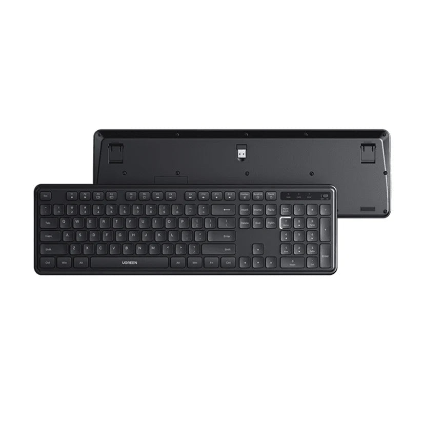 UGREEN K331 Full Size Wireless Keyboard, 104 Keys, 2.4GHz