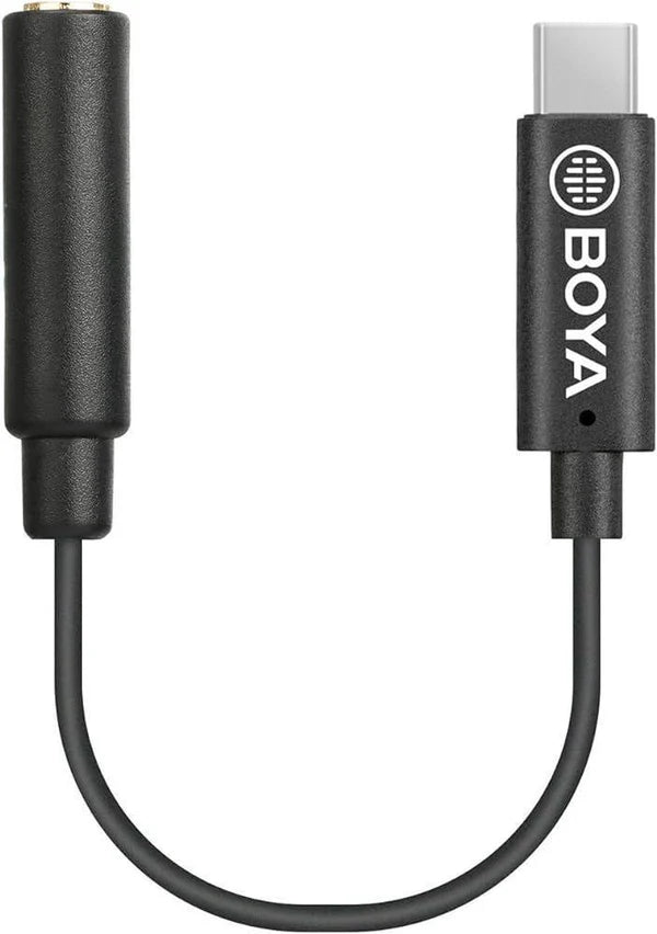 BOYA BY-K4 TRS to Type-C Adapter – Clean Audio Anywhere