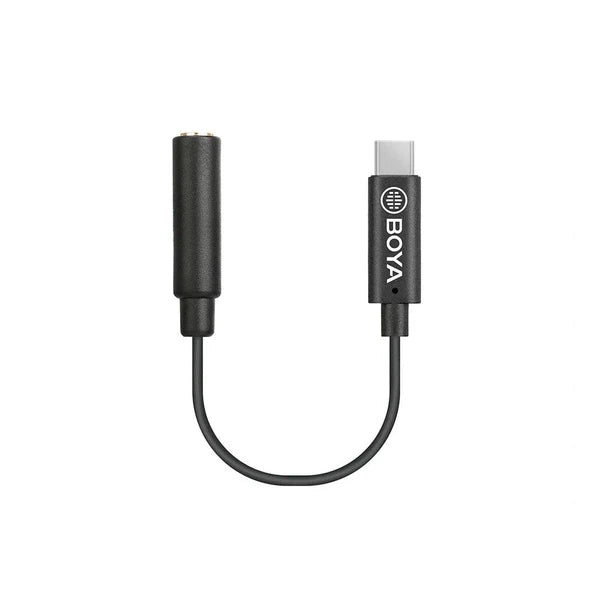 BOYA BY-K9 3.5mm TRRS to USB-C Audio Adapter Cable