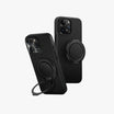 UNIQ HYBRID IPHONE 16 PRO MAX MAGCLICK CHARGING KEVA AIR WITH GRIPFIT PREMIUM - CARBON BLACK