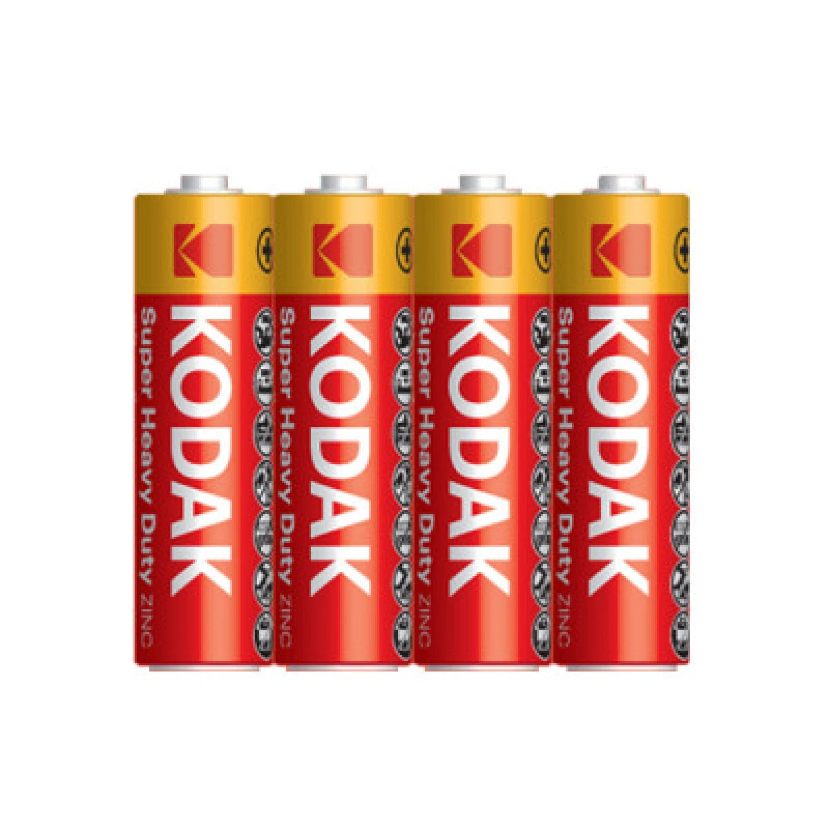 Kodak AA Extra Heavy Duty Batteries - 4Packs
