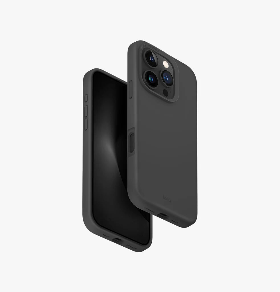 UNIQ Hybrid iPhone 16 Pro (2024) 6.3 MagClick Charging Lino Hue - Charcoal