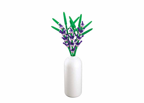 Sluban Pleyerid Flowers Lavender Building Set - 258 Pieces
