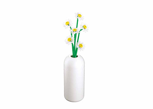 Sluban Pleyerid Daisy Building Set - 255 Pieces | Educational Flower Bricks