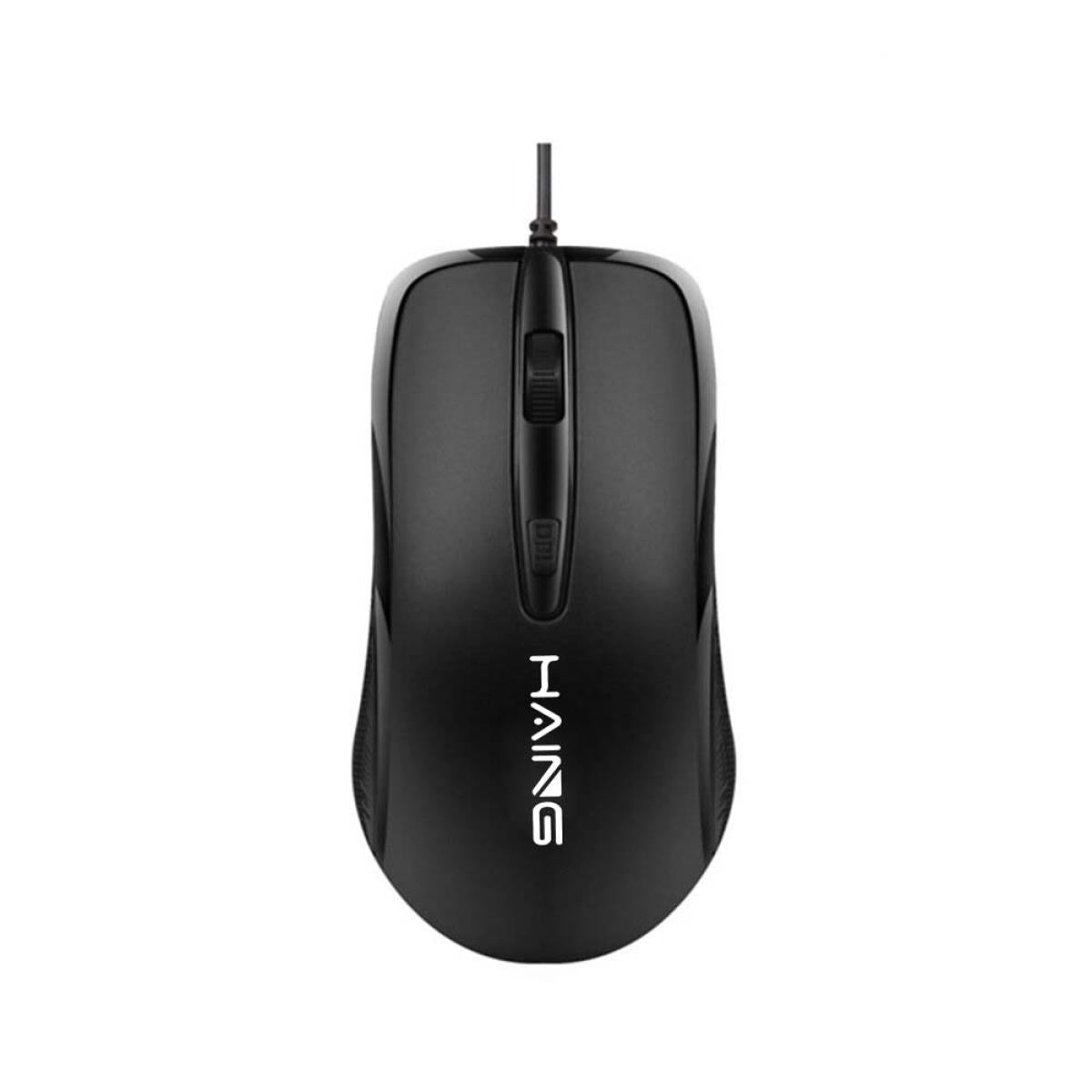 HAING BM760 Wired Optical Mouse | High Precision & Excellent Performance