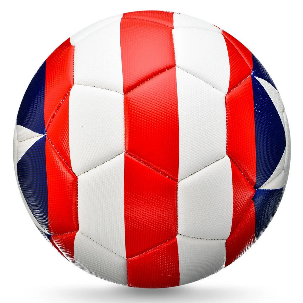 Marvel Captain America Stripes Football - Premium Quality Soccer Ball