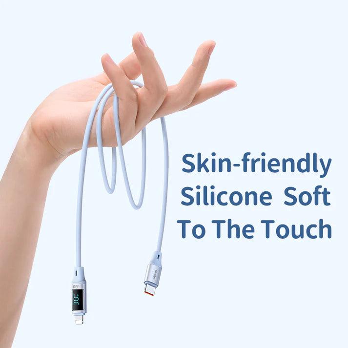 Mcdodo 1.2M PD USB-C to Lightning Cable with Output Display