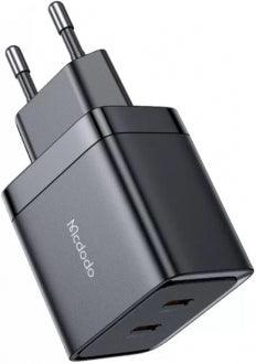 Mcdodo 40W Dual Type C Charger EU Plug - Black