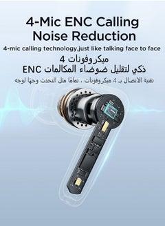 Joyroom JR BB1 True Wireless Earbuds ENC Noise Reduction -  Black & White