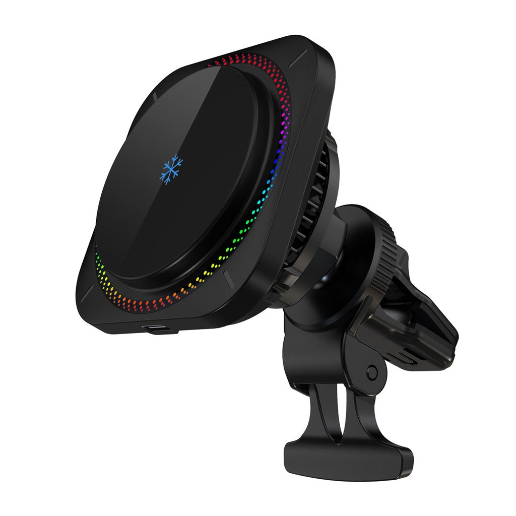 Powerology Qi2 Standard 15W MagSafe Fast Charger Compatible with iPhone 15