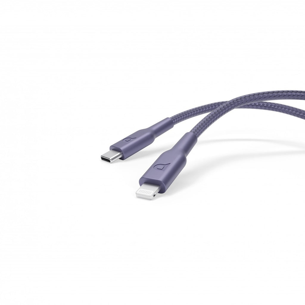 Powerology Braided PD 60W Type-C to Lightning Cable 1.2M