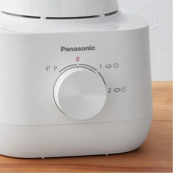 Panasonic MX-EX1081 Blender | 450W | 1.35L Glass Jar | PowerBlade | 2 Dry Mills | White