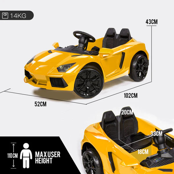 Lamborghini Huracan Performante Spyder R/C Ride-On – 12V