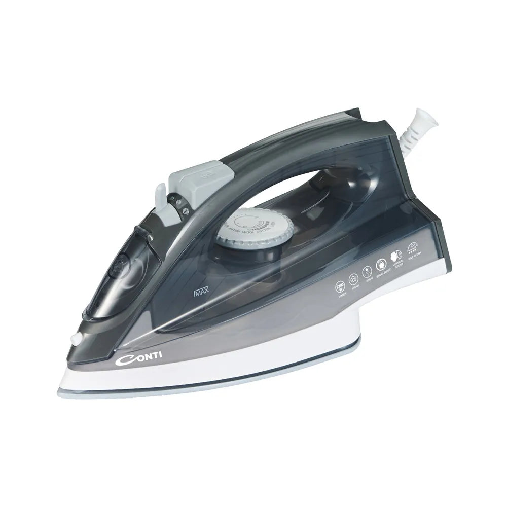 CONTI Steam Iron 2200W with Ceramic Soleplate