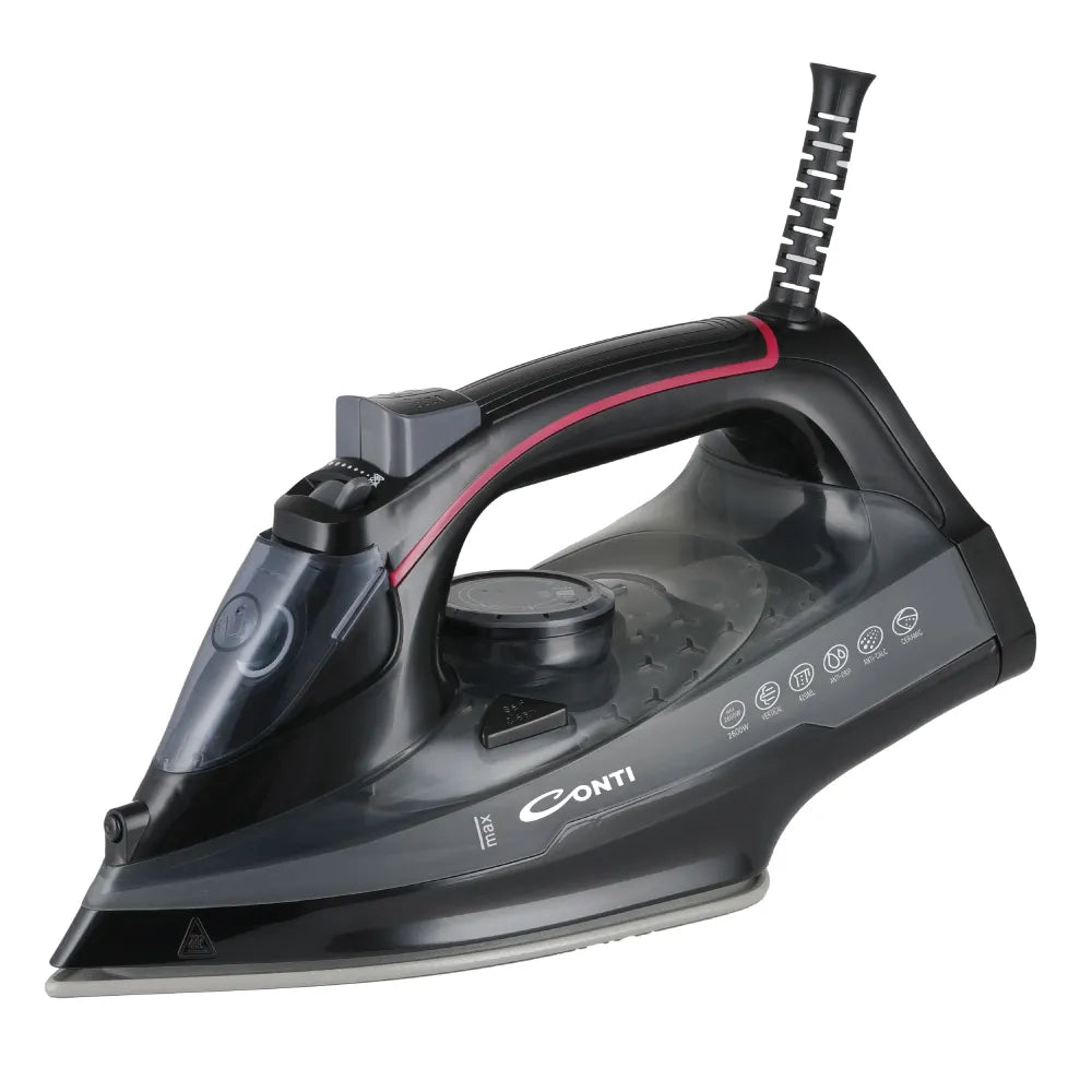 CONTI Steam Iron 2600W – Fast & Efficient Ironing