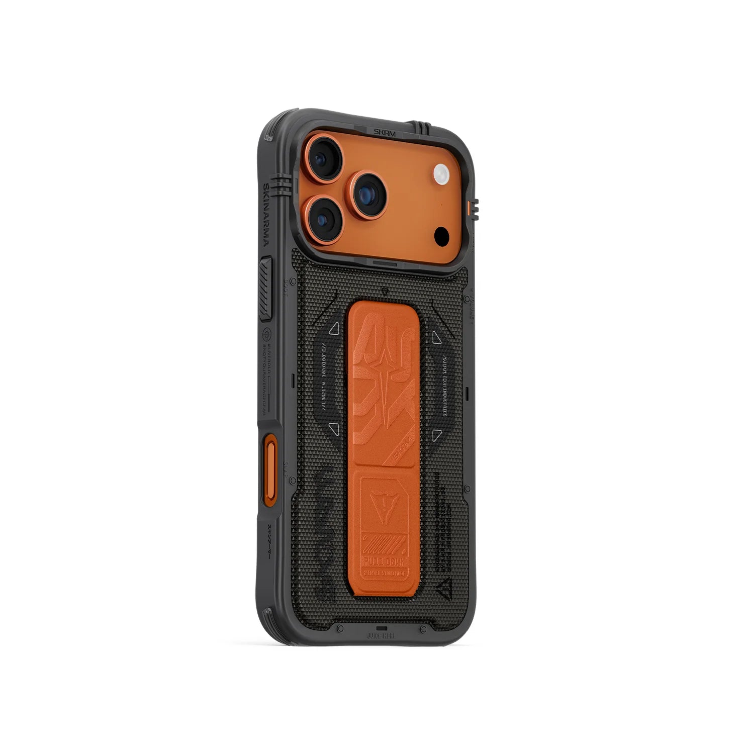 SKINARMA PHANTOM iPhone 17 Pro Case – Mag-Charge & Foldable Grip-Stand