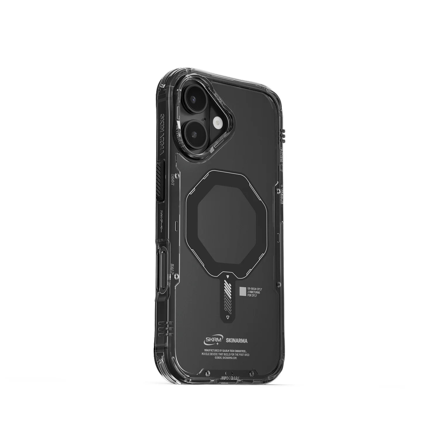 SKINARMA Saido Mag-Charge iPhone 17 Case – Clear & Shockproof