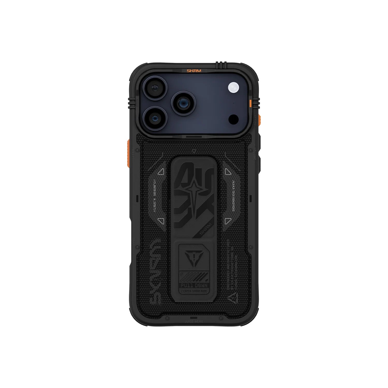SKINARMA PHANTOM iPhone 17 Pro Case – Mag-Charge & Foldable Grip-Stand