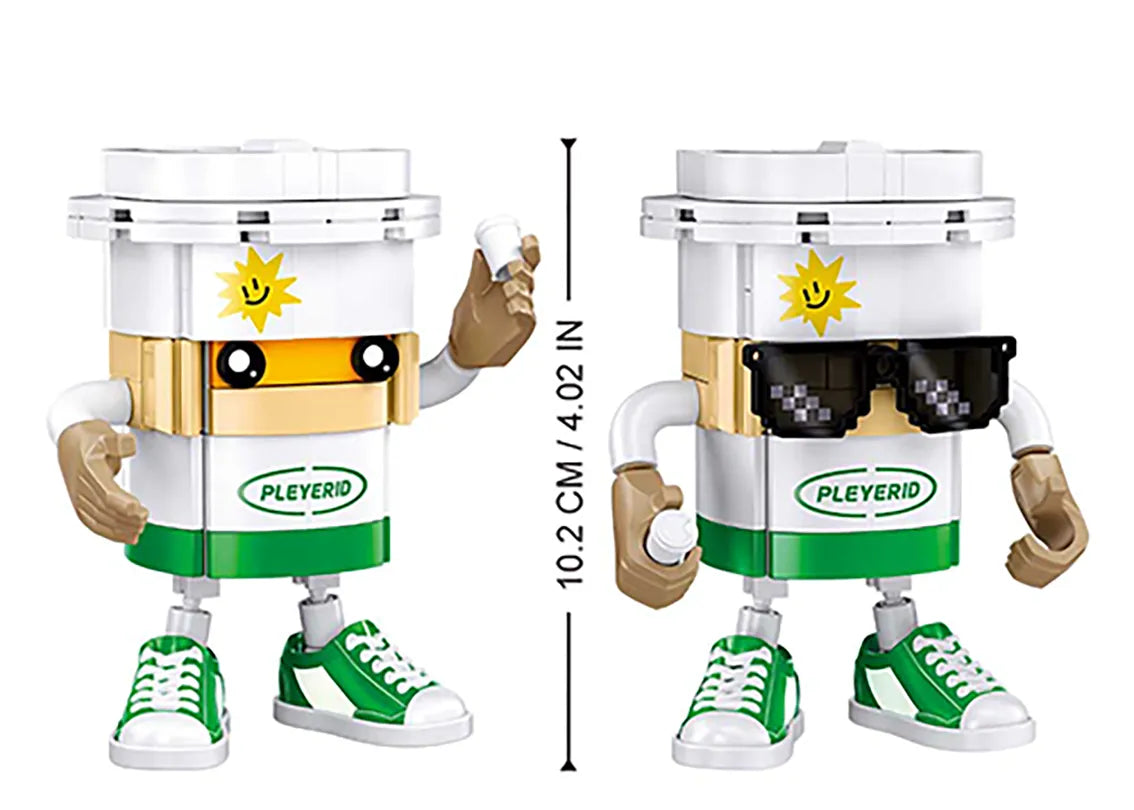 Sluban Beverage Man Display Set M38-B1123A | 983 Pieces Building Blocks
