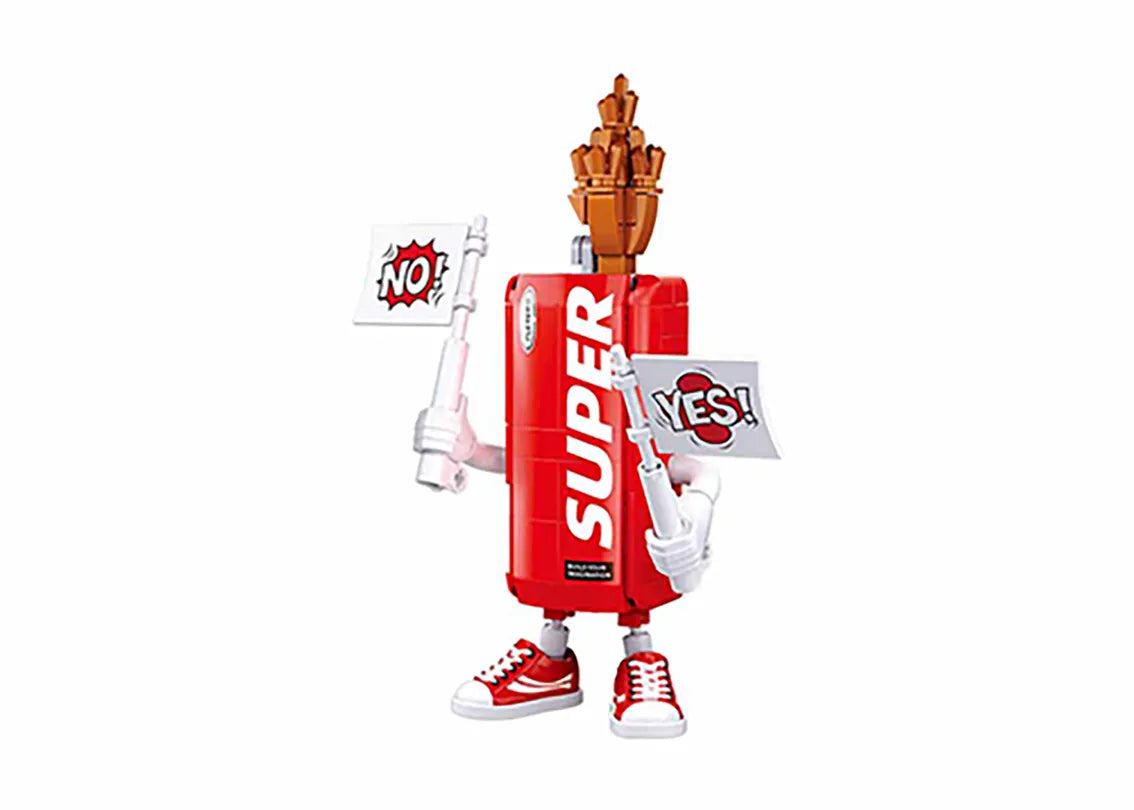Sluban Beverage Man Display Set M38-B1123A | 983 Pieces Building Blocks