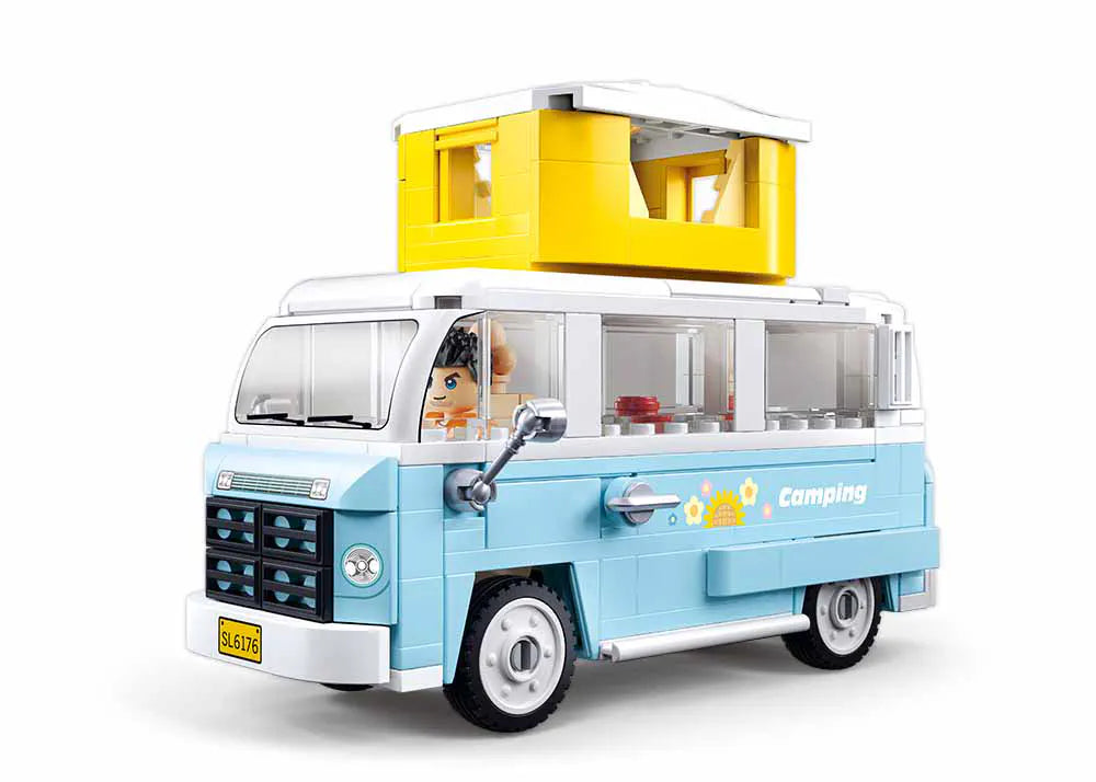 Sluban Camping Set M38-B1192 - 265 Piece Building Brick Set | Model Bricks