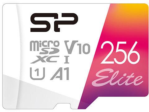 Silicon Power Micro SD 256GB Large Storage & Fast Speed