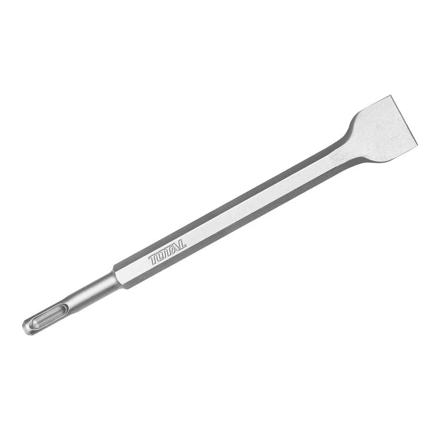 Total SDS Plus Flat Chisel 14×250×40mm – Durable & Tough