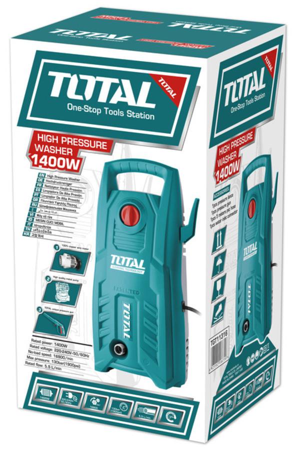 TOTAL 130Bar Car Washer – 1400W | TGT11316