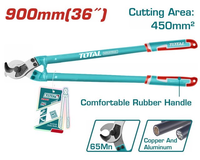 TOTAL 900mm Cable Cutter – THT115362 Heavy-Duty