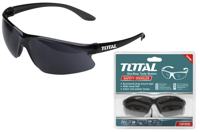 TOTAL TSP305 Safety Goggles – Full Dust & Impact Protection