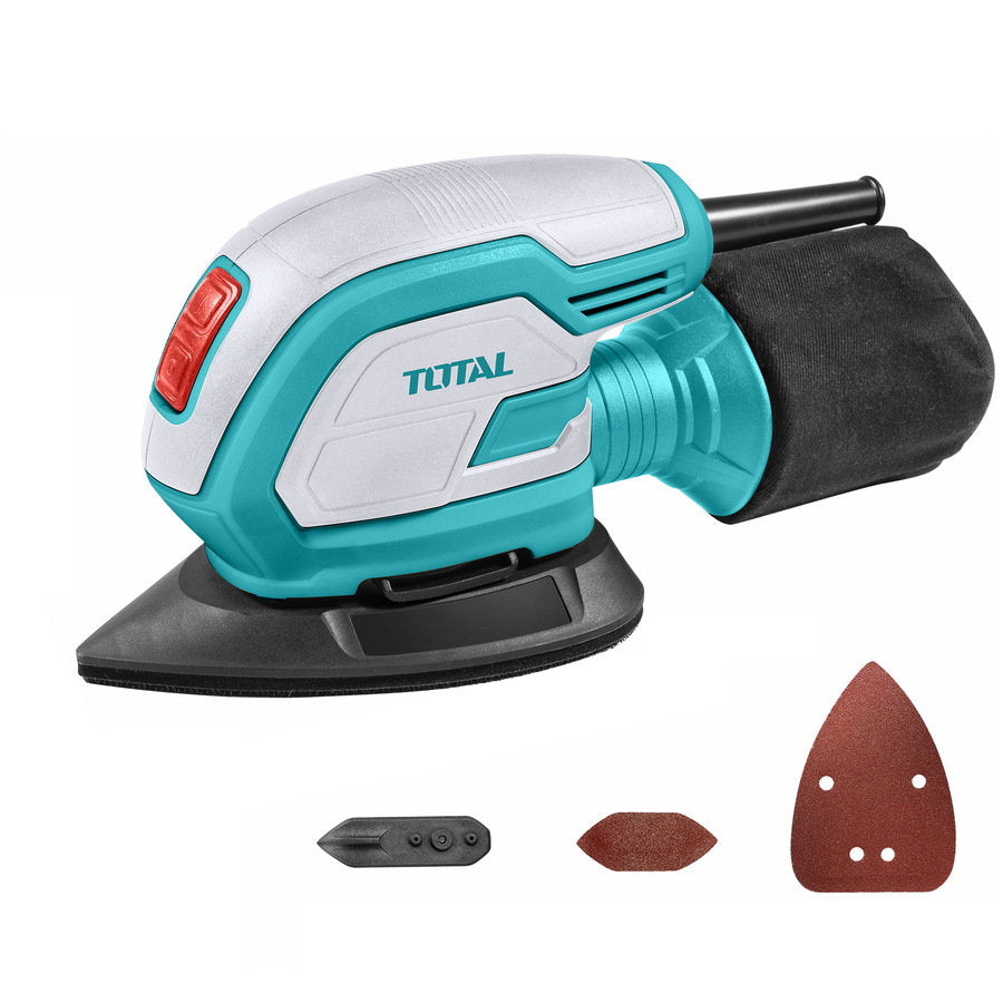 Total 65W Palm Sander Perfect for Finishing 