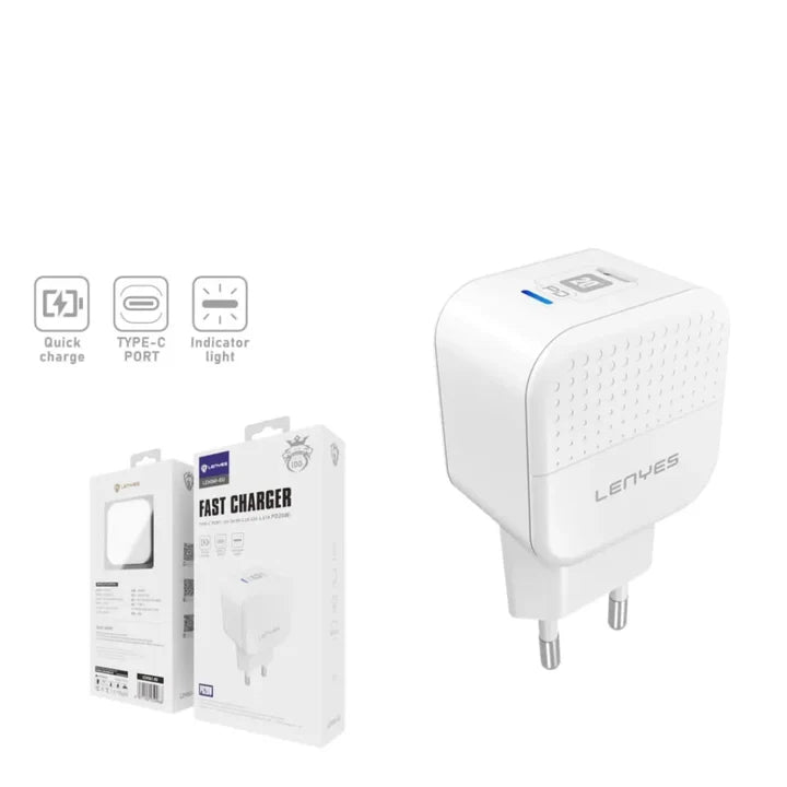 Lenyes LCH361 – Fast USB-C Mobile Wall Charger
