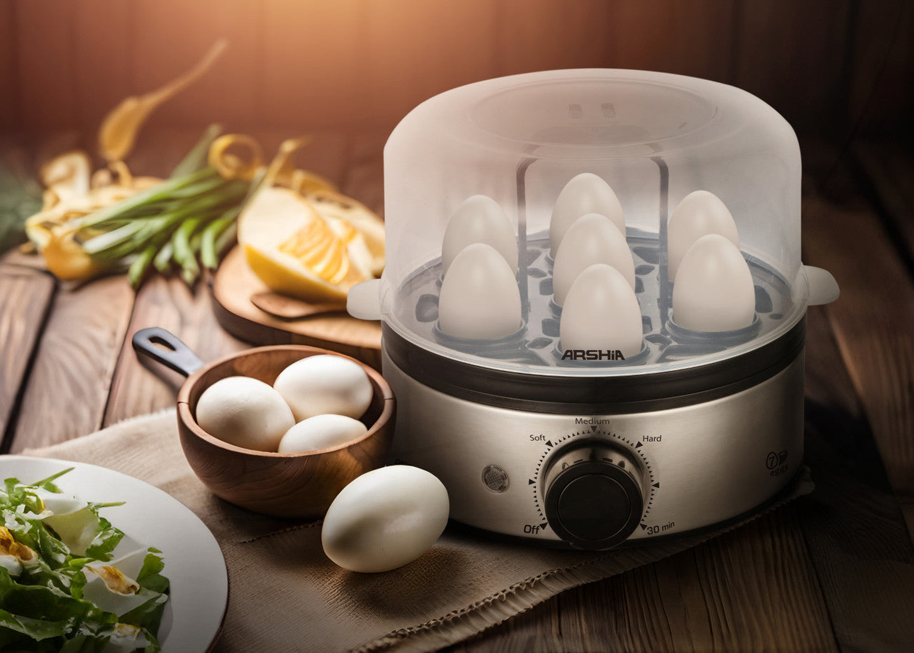 Arshia Egg Boiler – 7 Eggs Capacity, 400W, IPCS