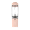 Flugel VitaGo Portable Blender – 180W, 600ml BPA-Free Tritan Cup, USB-C Fast Charging, Stainless Steel Blades | Pink