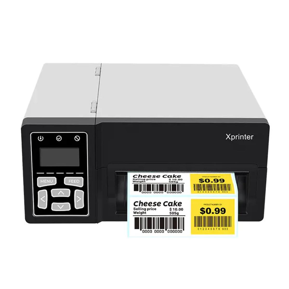 Xprinter XP-D481B 4-Inch Industrial High-Speed Barcode Printer