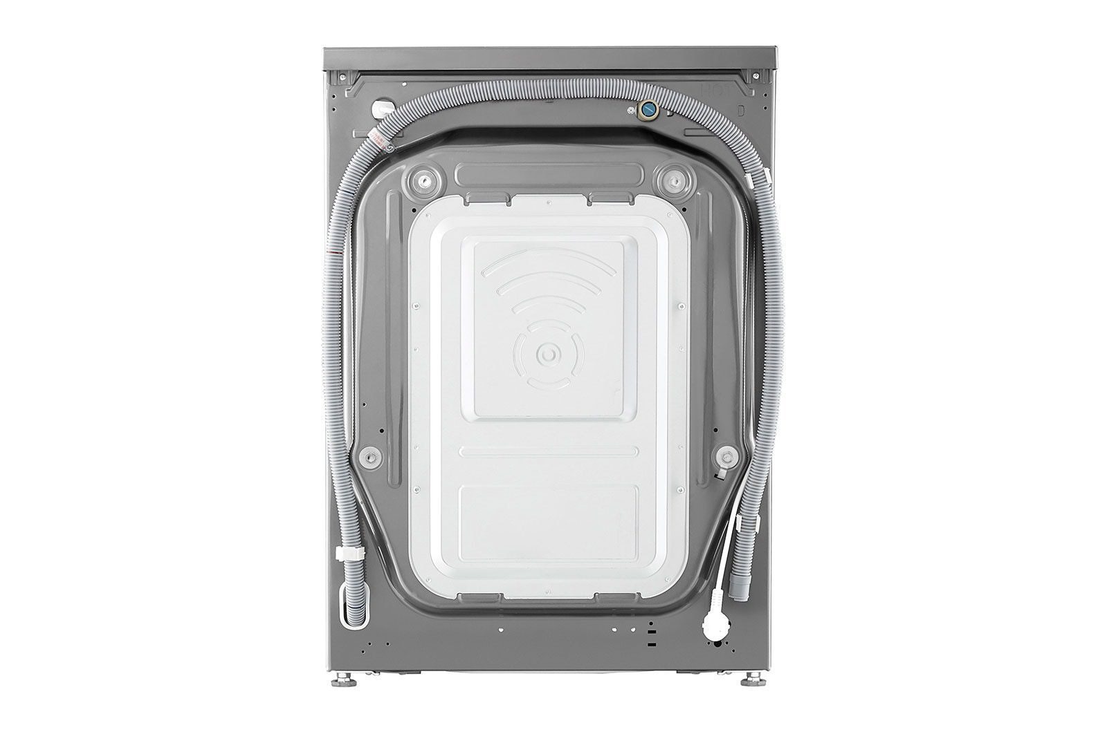 LG Front Load Washing Machine 8kg - AI Direct Drive, Steam, Silver
