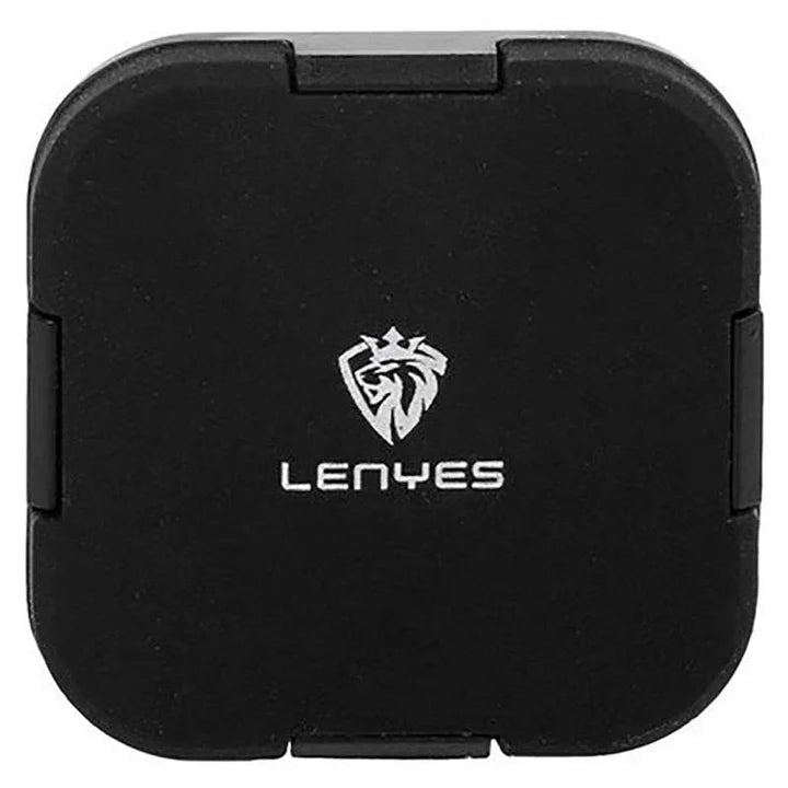 LENYES CR91 Car Phone Holder – Black, Adjustable & Secure