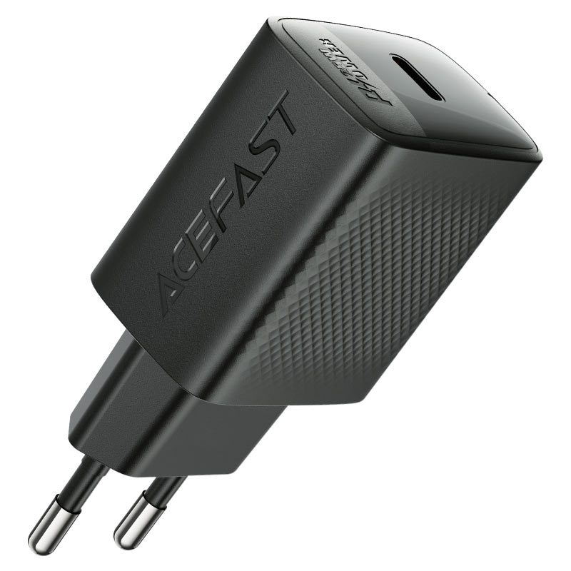 ACEFAST A104 PD25W GaN Wall Charger Single USB-C EU Plug